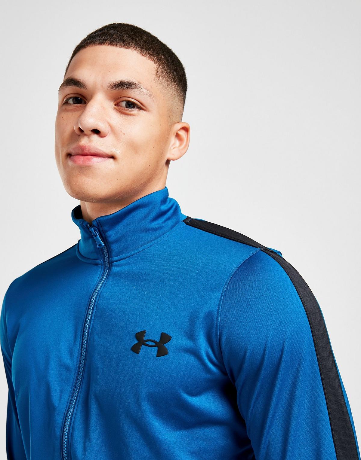 Under Armour Synthetic Poly Tracksuit in Graphite Blue (Blue) for Men