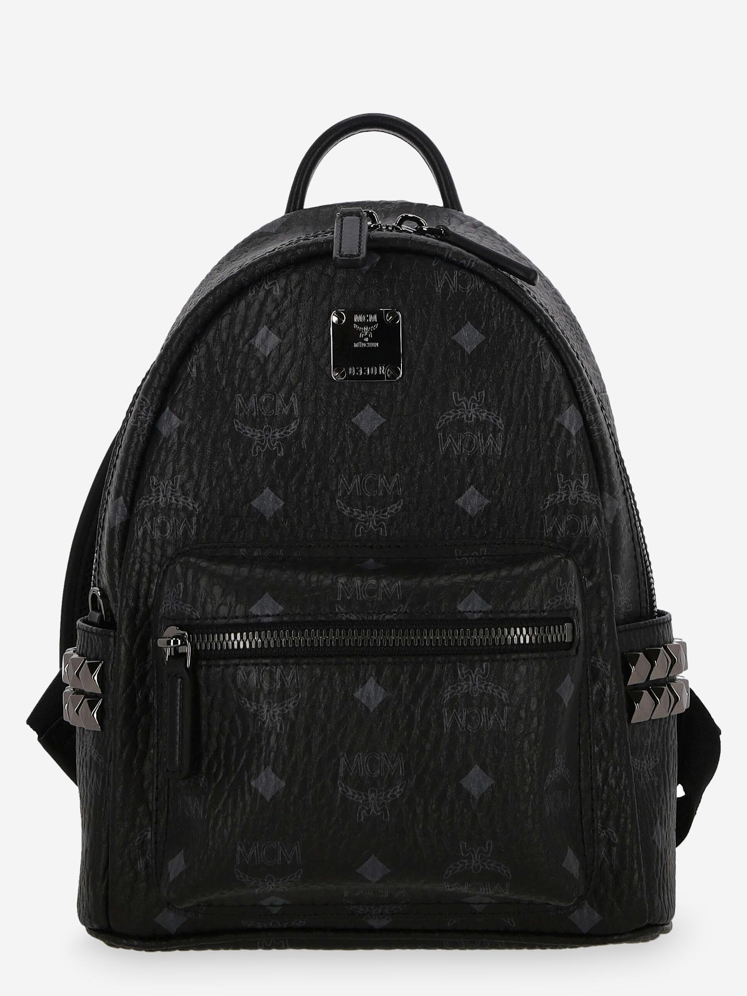 MCM Backpack in Black Lyst