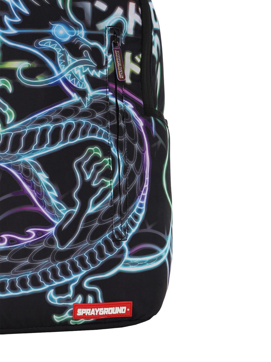 Sprayground Neon Dragon Backpack for Men Lyst