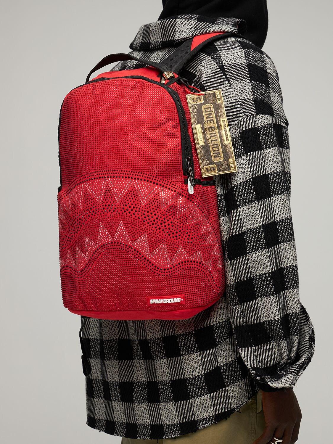 Sprayground Red Backpack