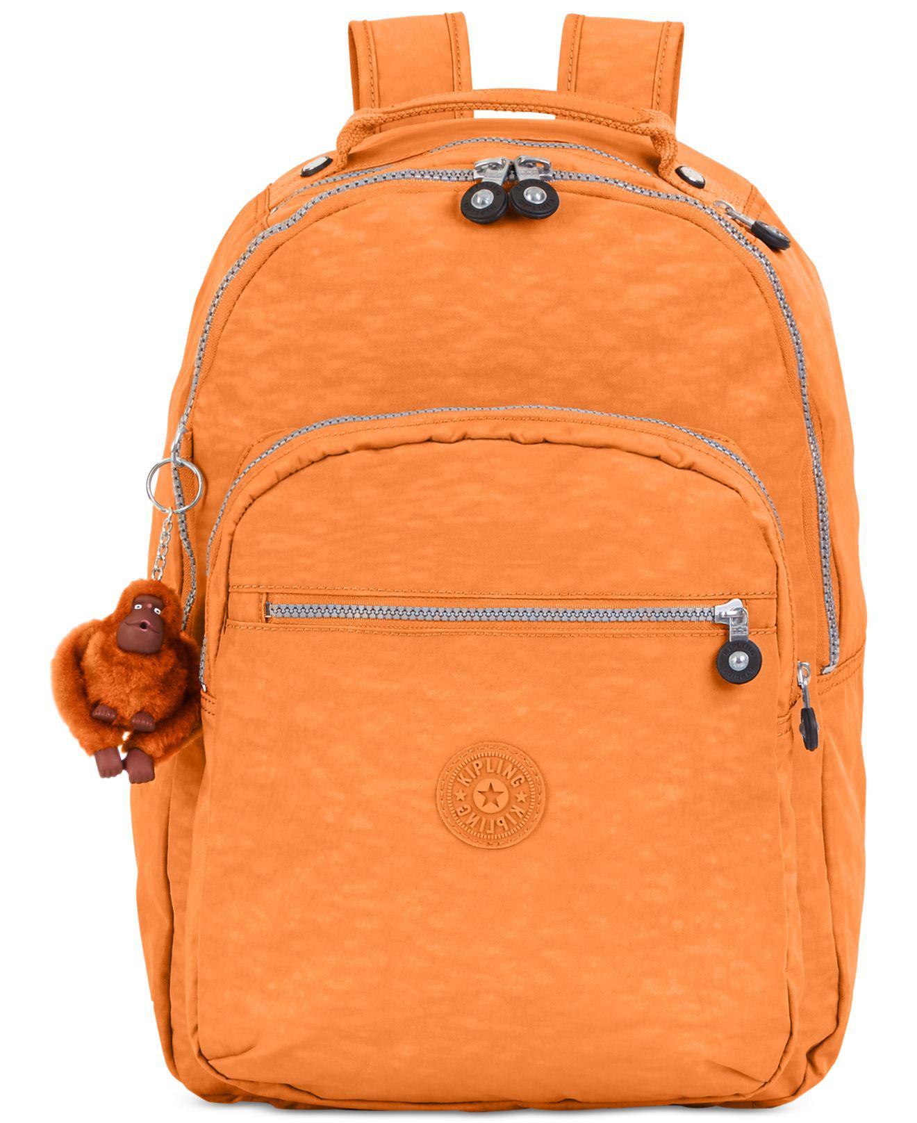 Kipling Seoul Print Backpack in Orange Lyst