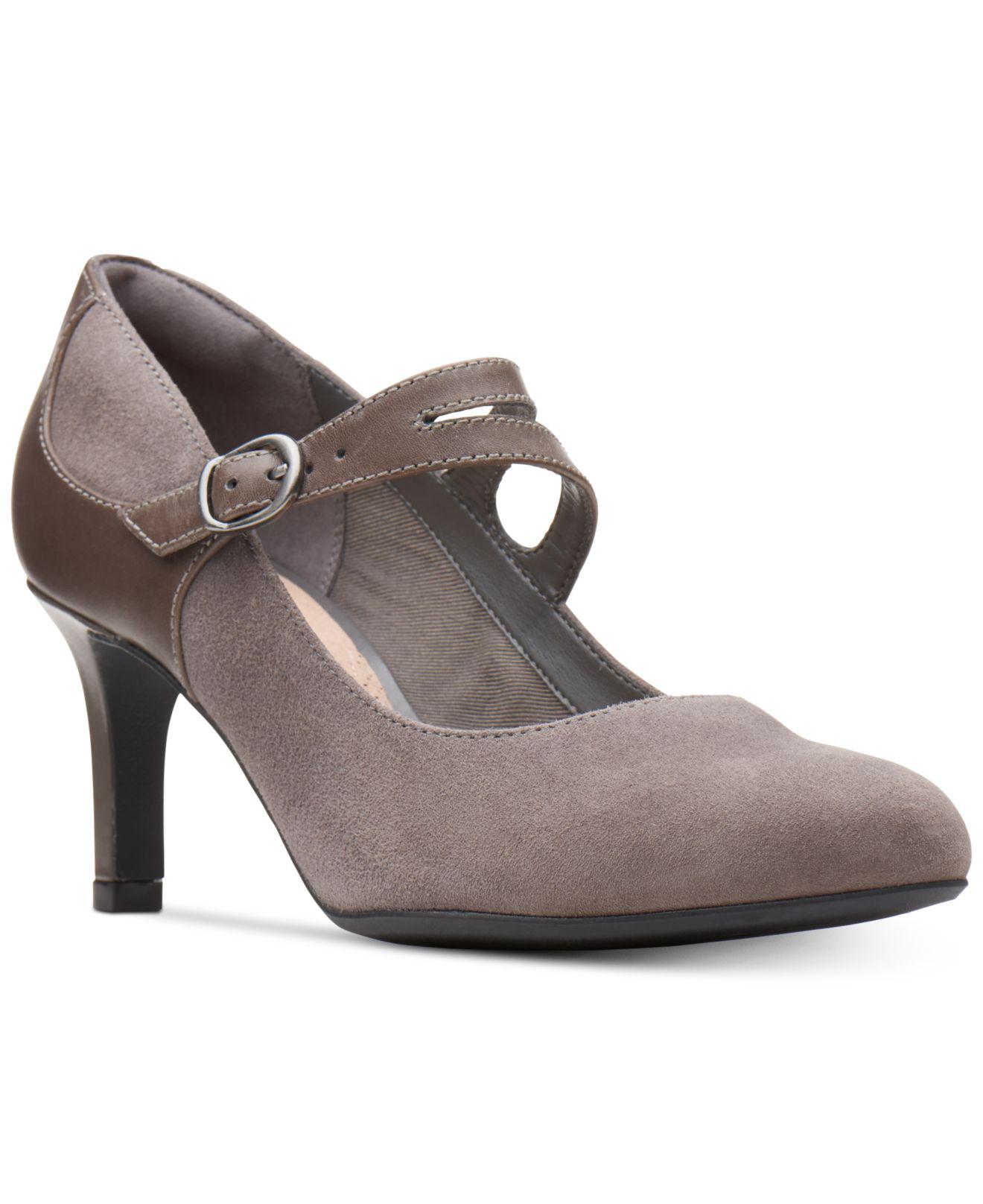 Clarks Dancer Reece Pumps in Gray Save 25 Lyst