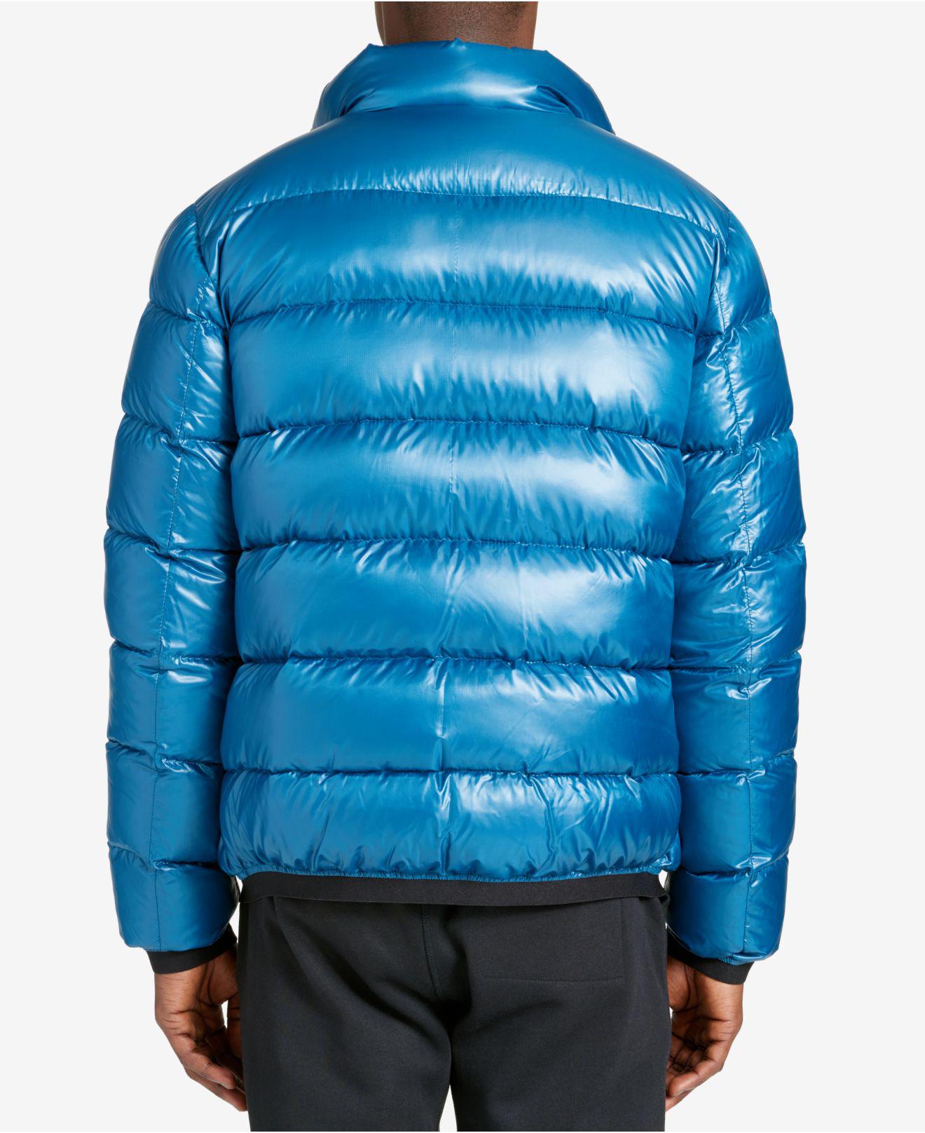 DKNY Men's Essential Puffer Jacket in Teal (Blue) for Men Lyst