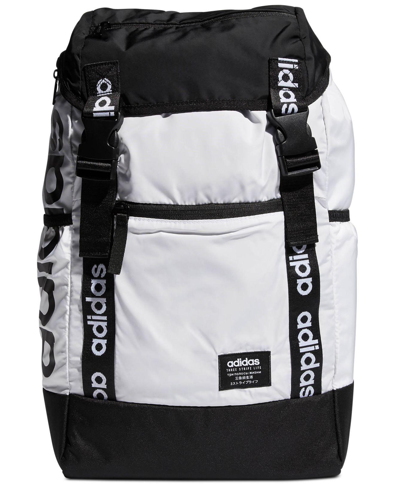 adidas Midvale Plus Extra Large Backpack in White for Men Lyst