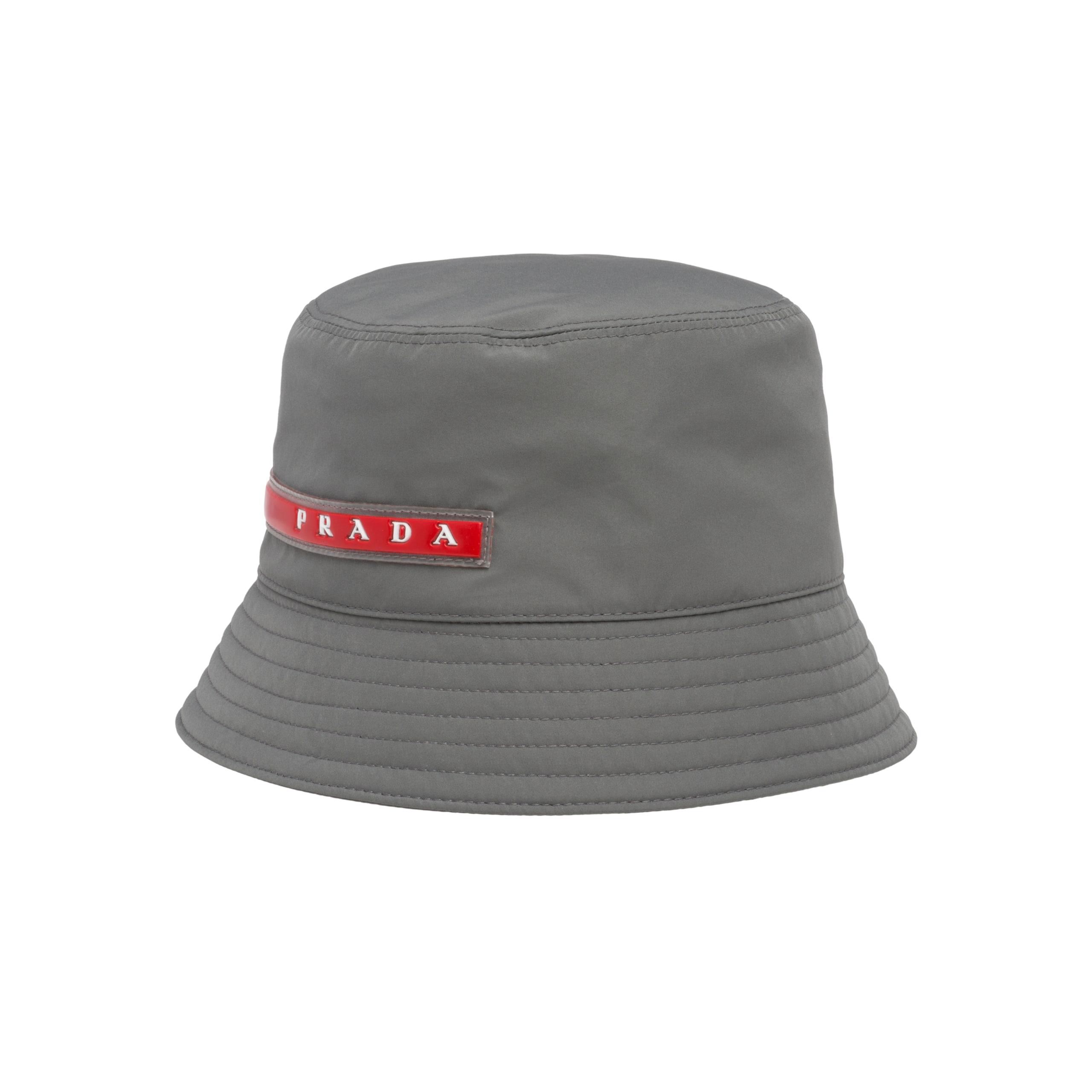 Prada Synthetic Technical Fabric Bucket Hat for Men Lyst