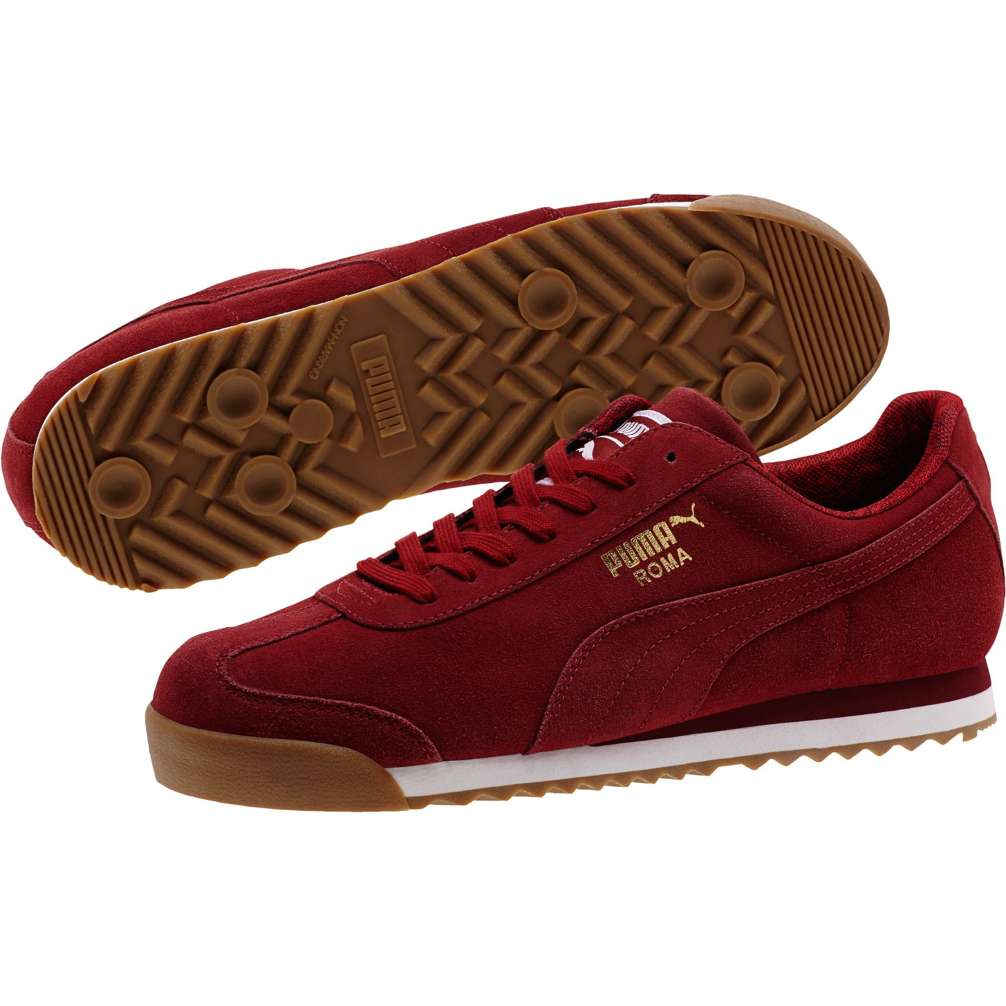 PUMA Roma Suede Paisley Men's Sneakers in Red for Men Lyst