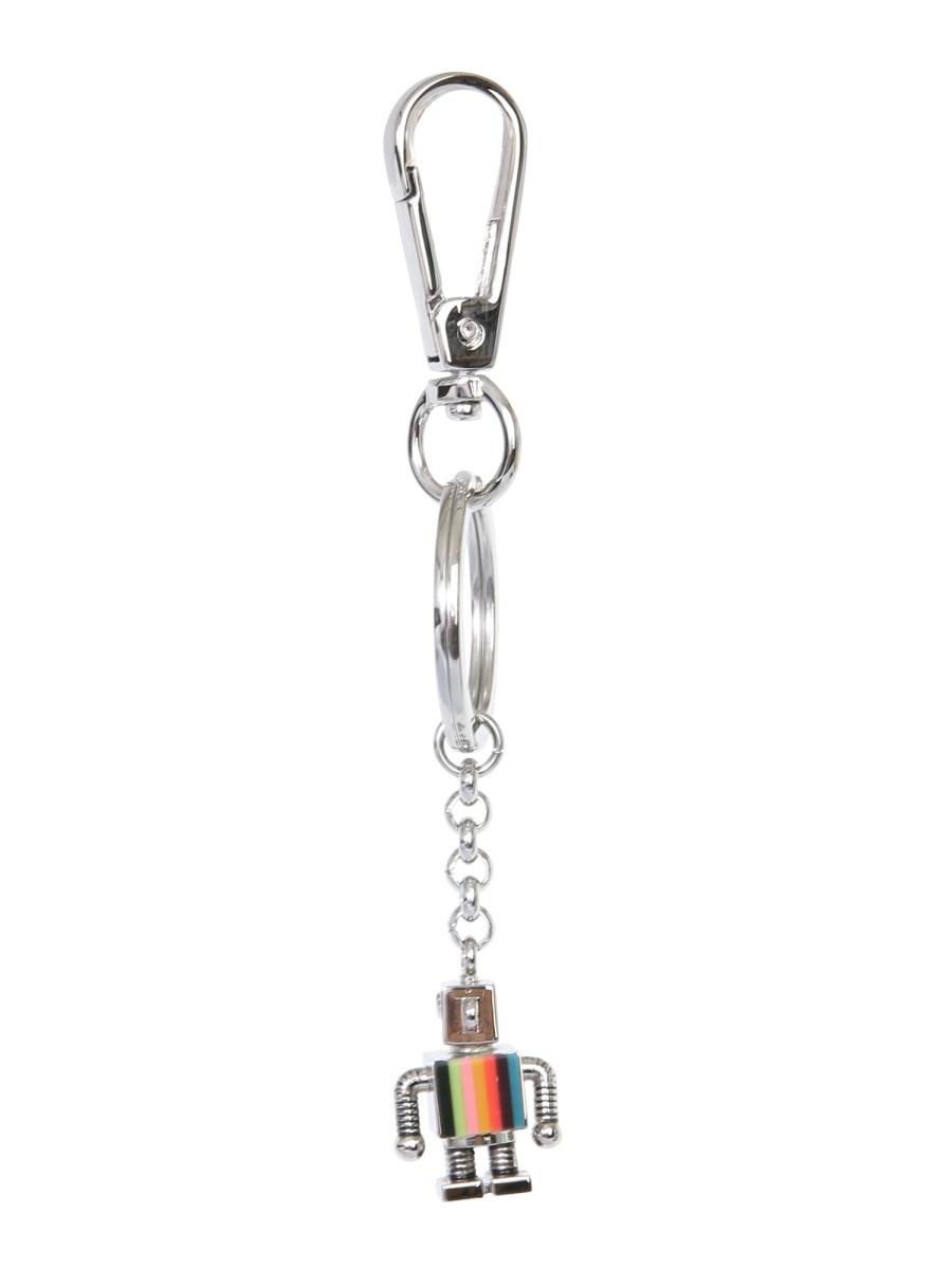 Paul Smith Key Ring With Robot in Silver (Metallic) for Men Lyst