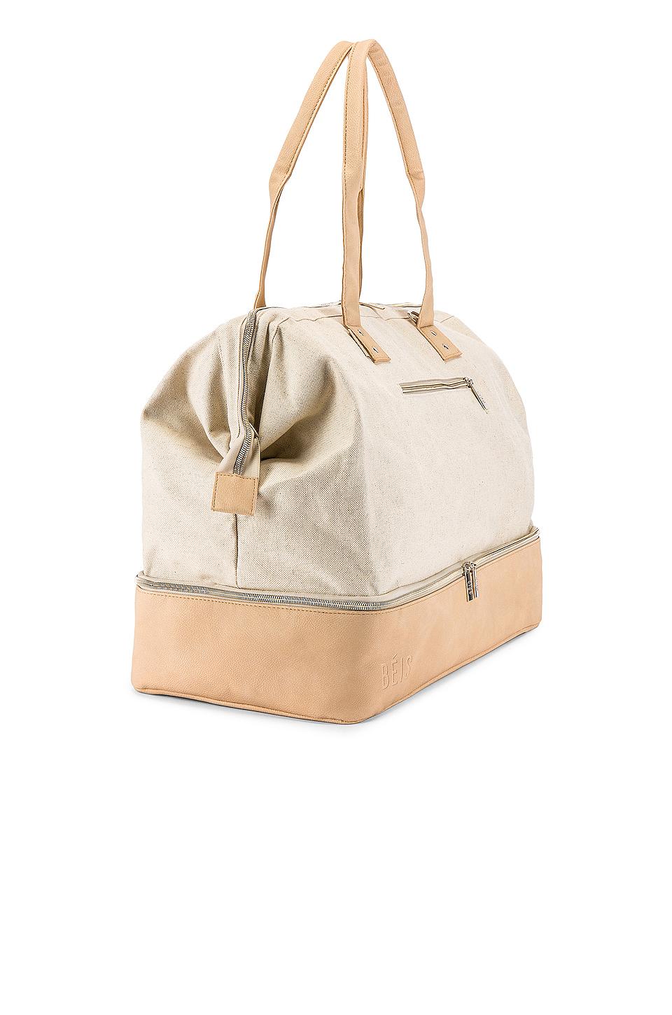 BEIS Cotton Weekend Bag in Beige (Natural) Lyst