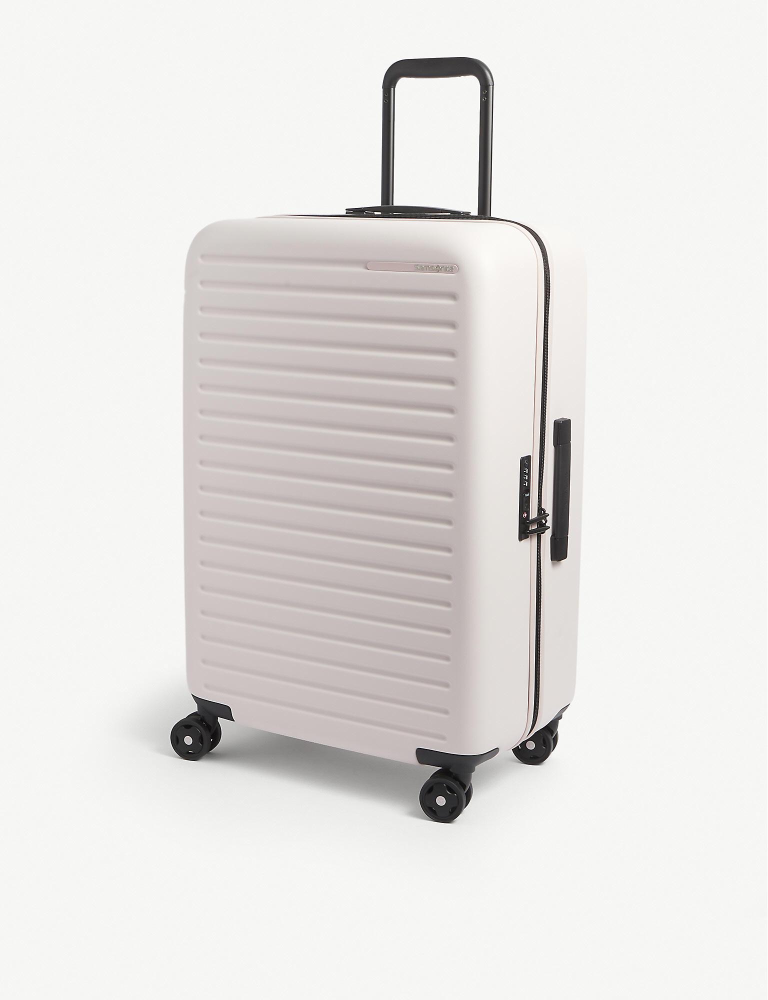 Samsonite Stackd Spinner Recycledplastic Suitcase 75cm Lyst UK