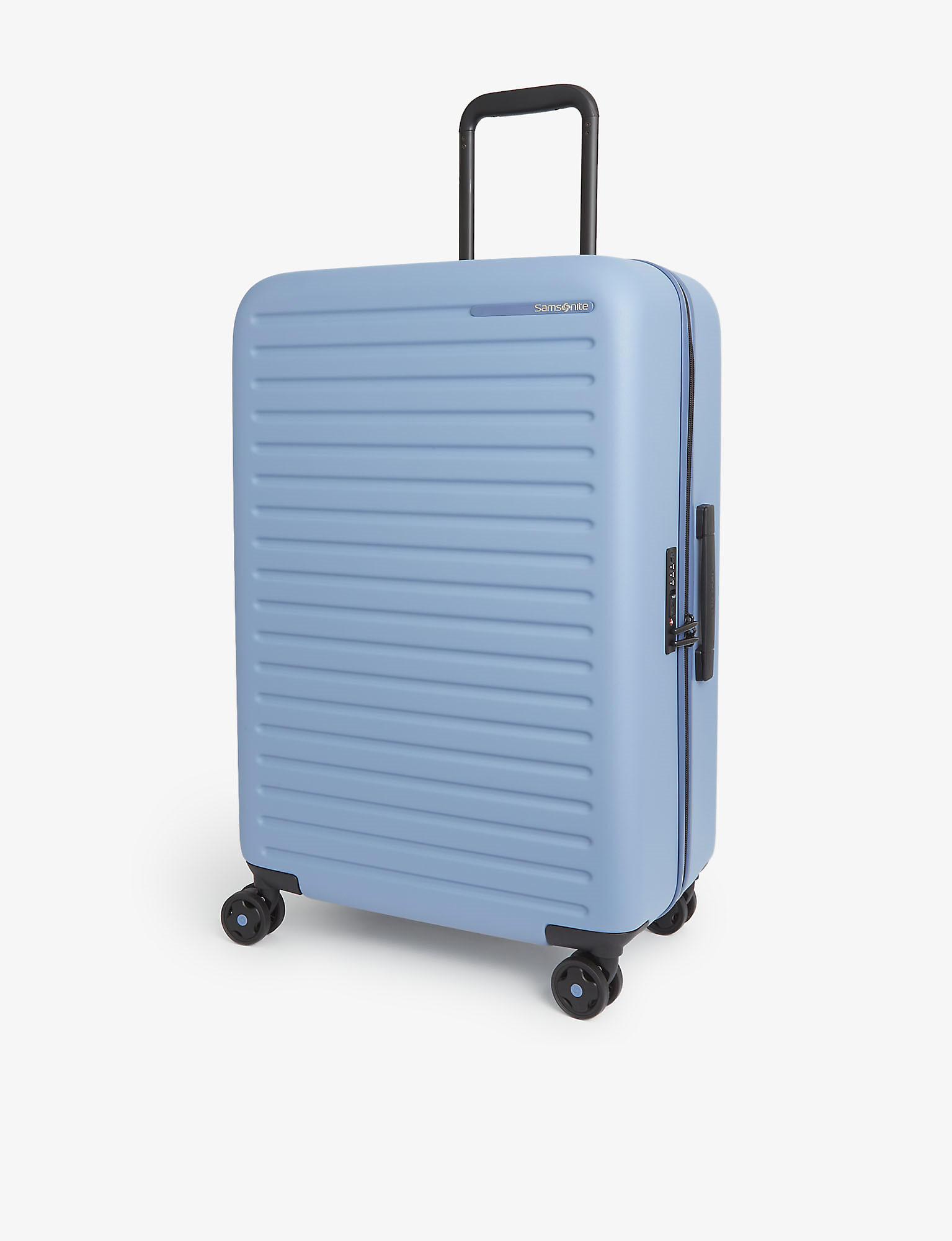 Samsonite Sam Stackd Spinner Shell Suitcase 68cm in Blue Lyst UK