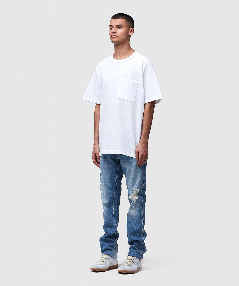 Acne Studios Emeril Reverse Label Tshirt in White for Men Lyst