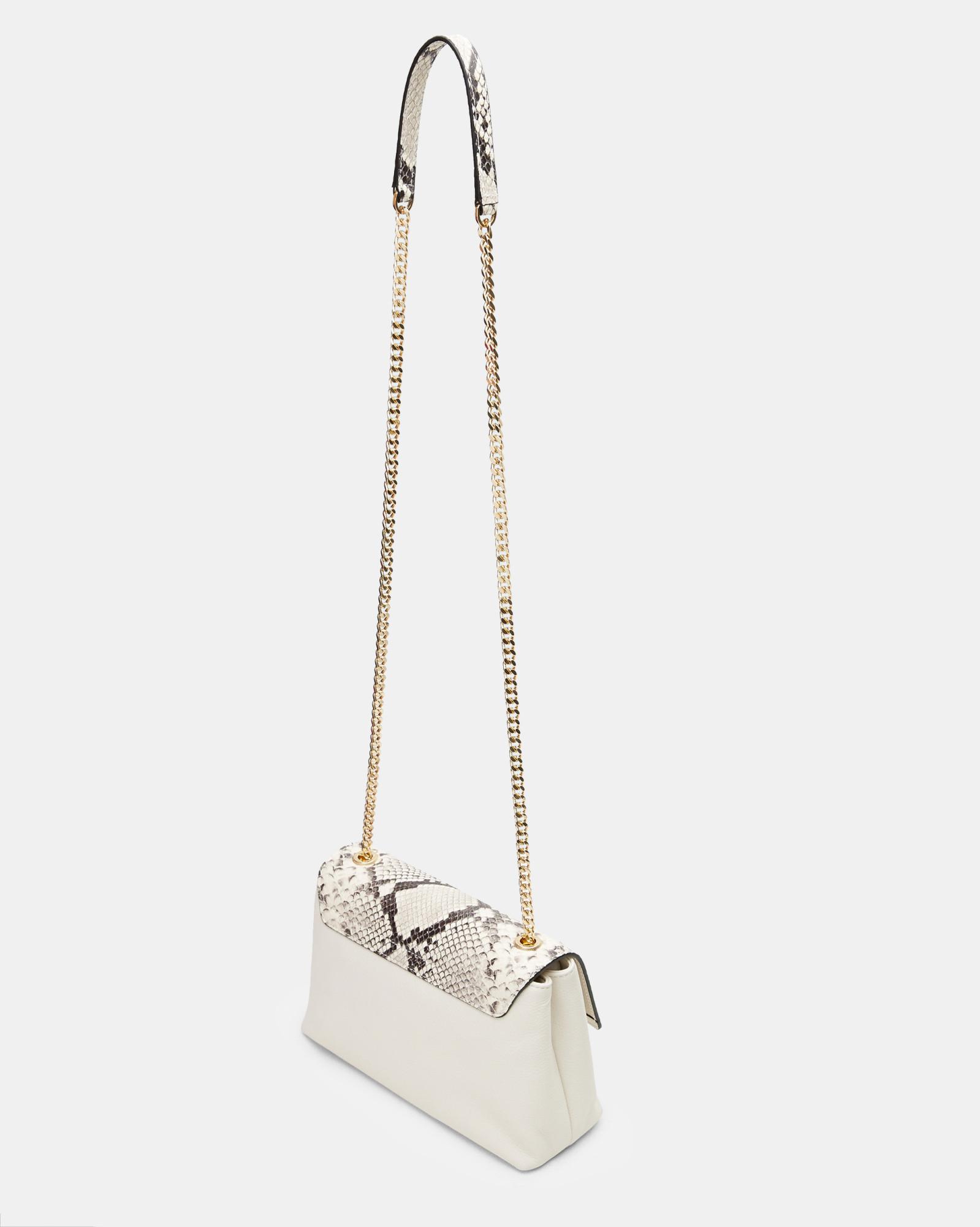Ted Baker Bonitah Leather Cross Body Bag White Paul Smith
