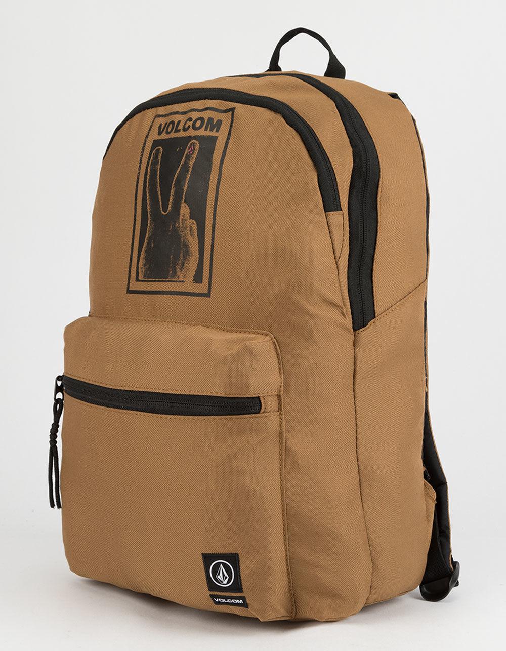 Canvas Peace Sign Backpack in Tan (Brown) for Men Lyst