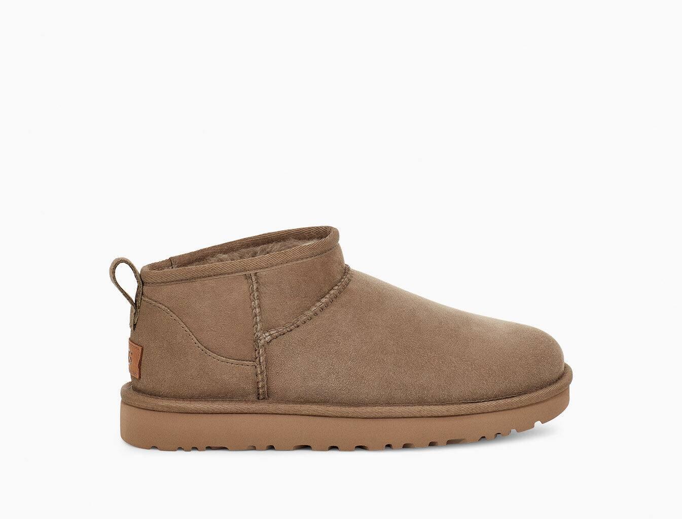UGG Classic Ultra Mini Boot in Brown Lyst