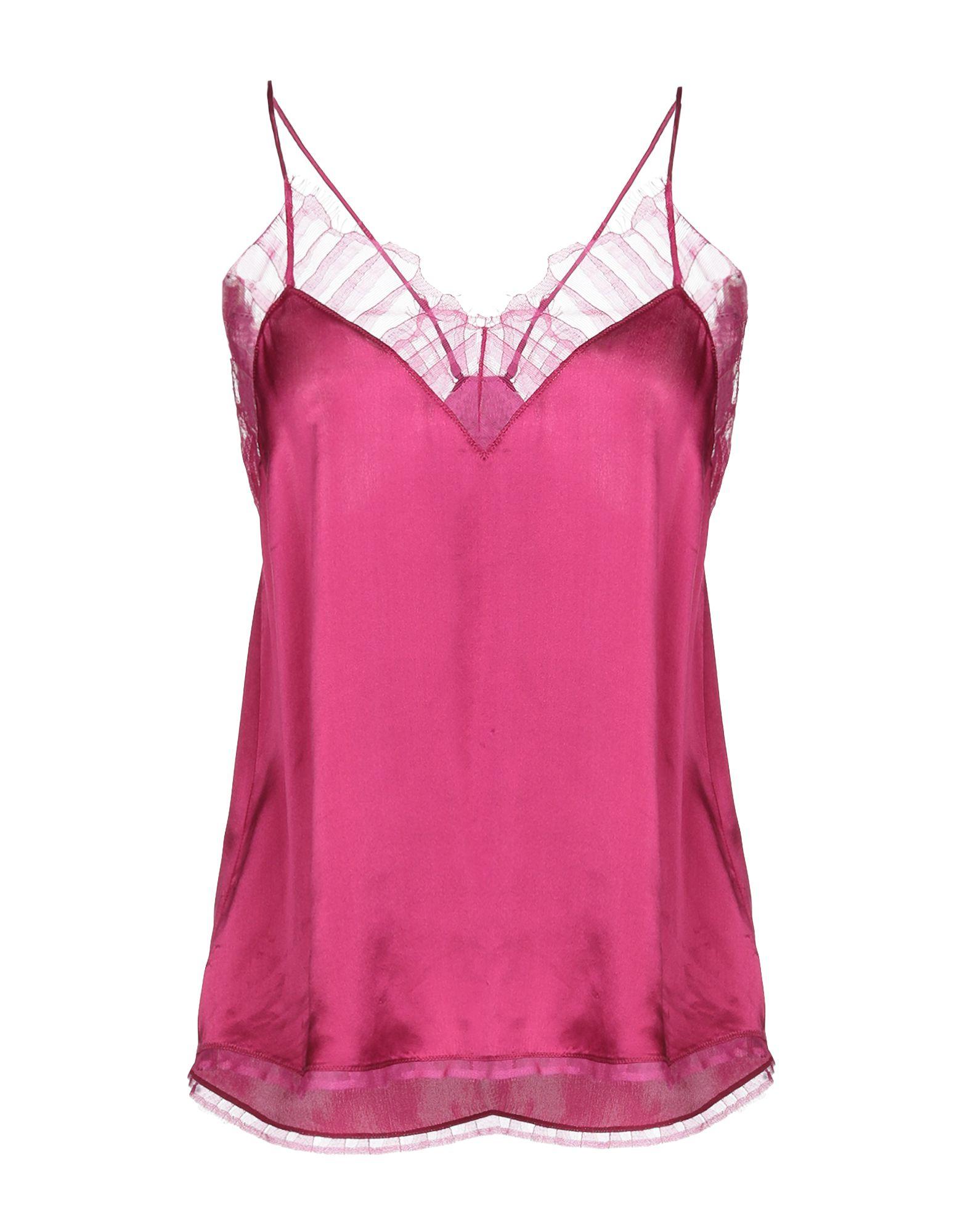 IRO Tulle Top in Fuchsia (Pink) Lyst