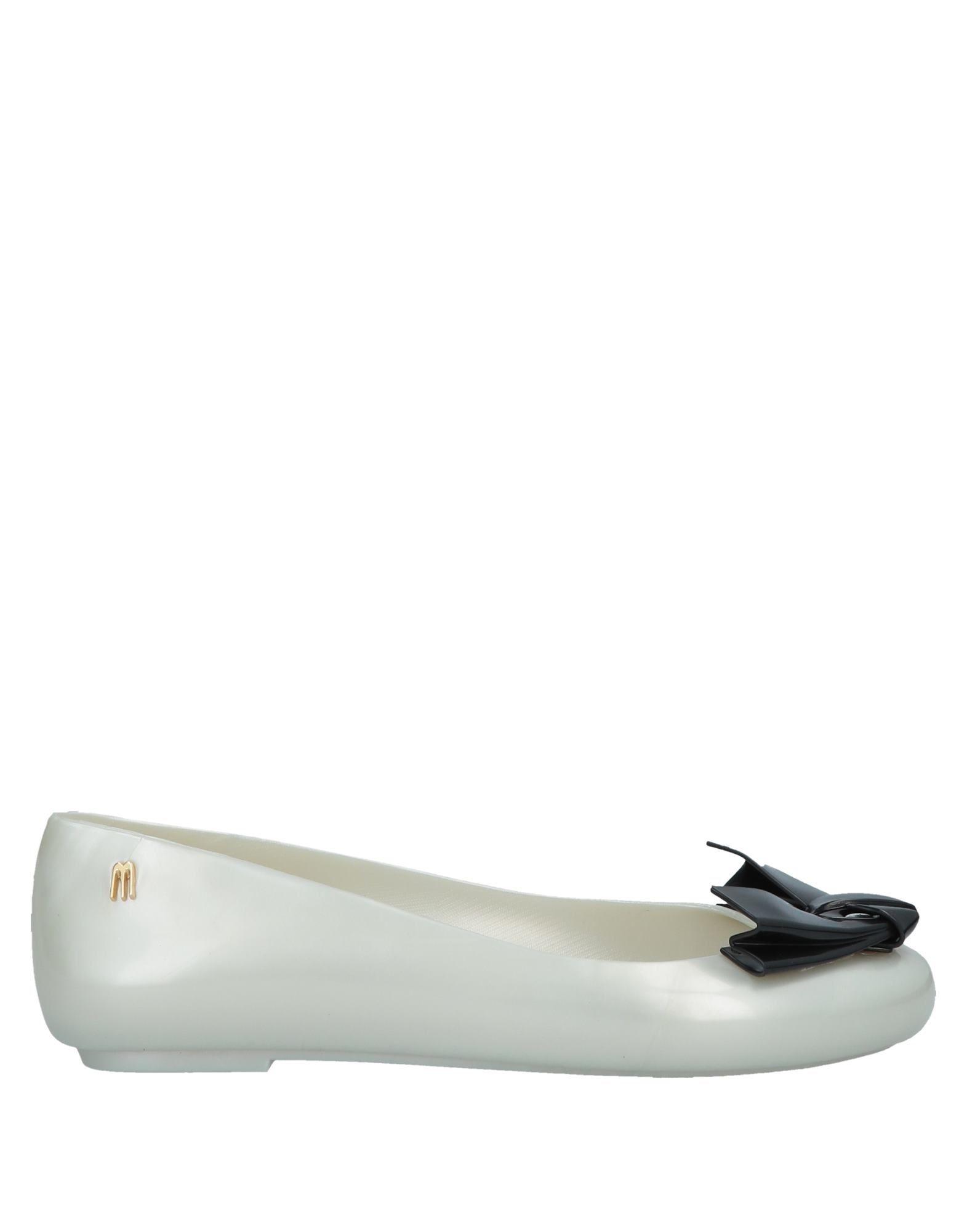 Melissa Ballet Flats in White Lyst