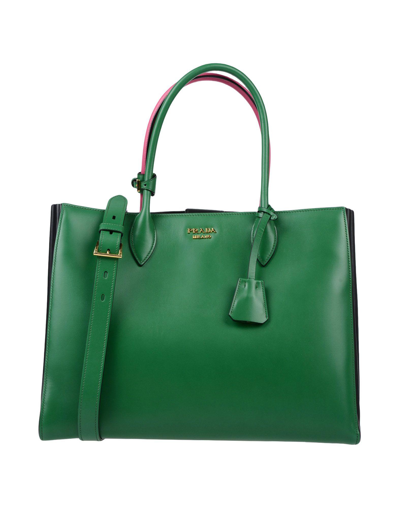 Prada Handbag in Green Lyst