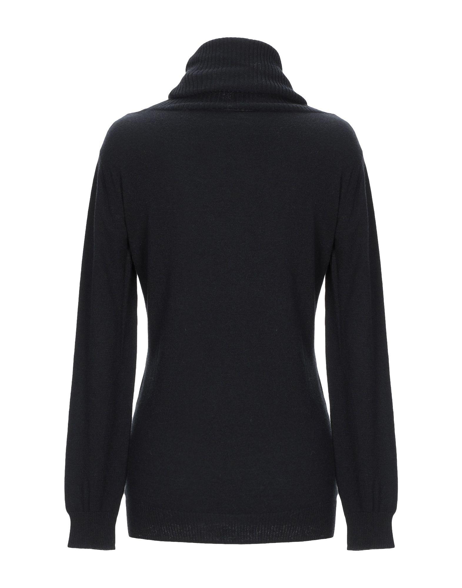 EA7 Synthetic Turtleneck in Black Lyst