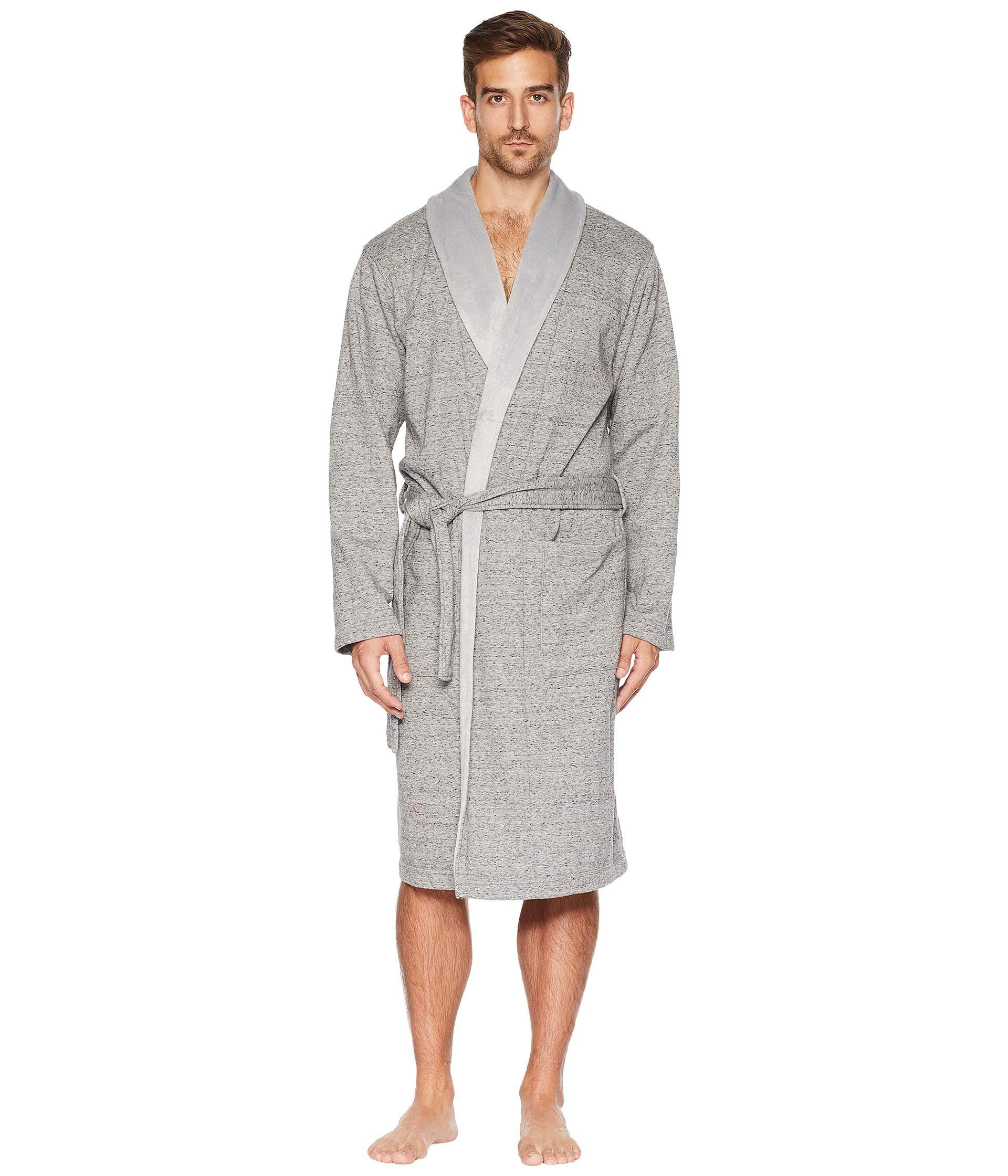 UGG Fleece Robinson Robe in Gray for Men Lyst
