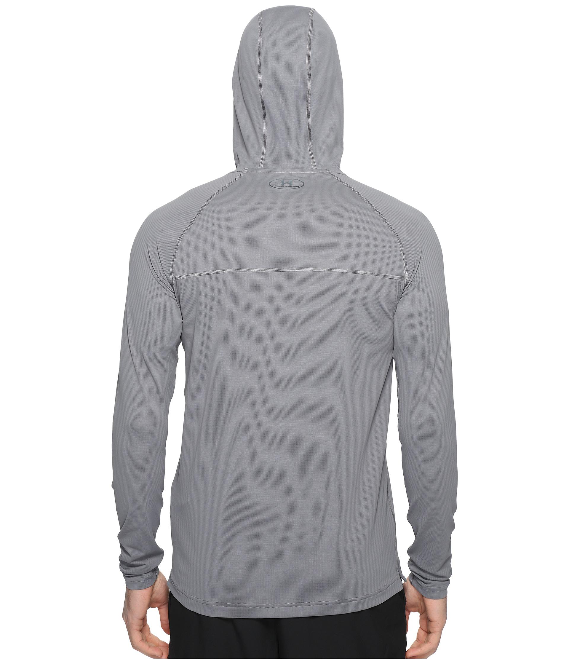 Under Armour Synthetic Ua Sunblock Hoodie in Graphite/Graphite (Gray