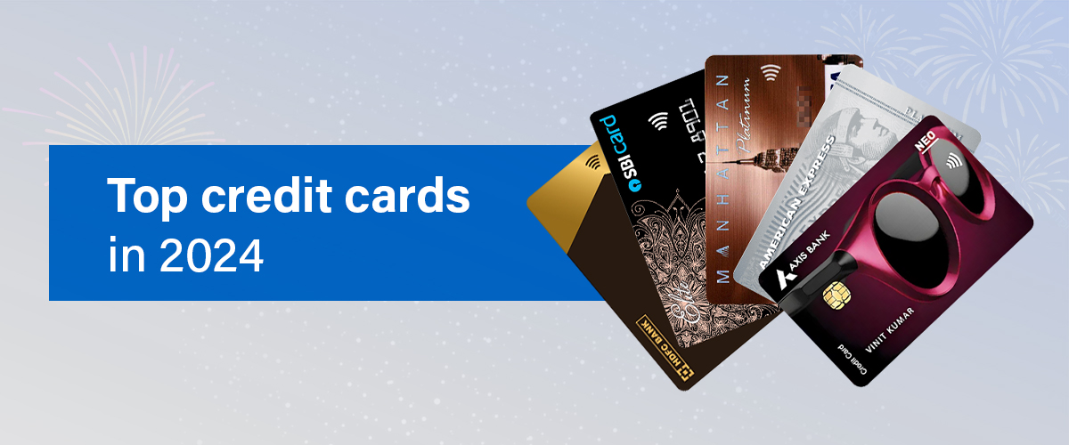Top credit cards in 2024