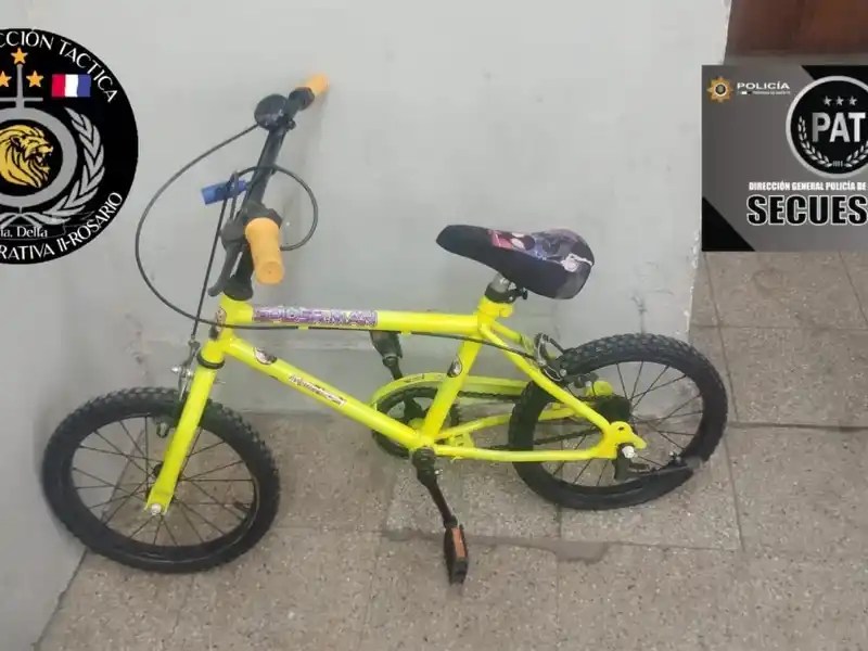Simularon una compra para recuperar una bicicleta robada en la zona sur y una mujer fue detenida