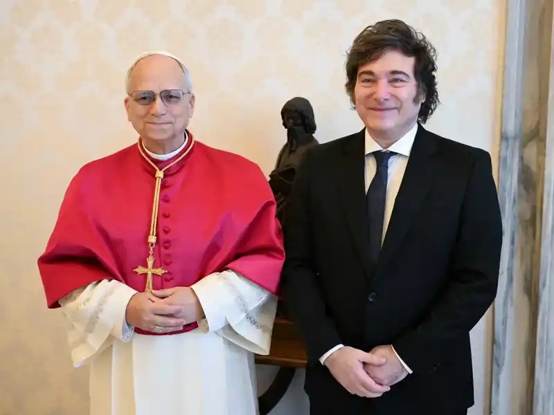 Milei celebró la visita de León XIV a la Argentina: “Será una visita histórica para todos los argentinos”