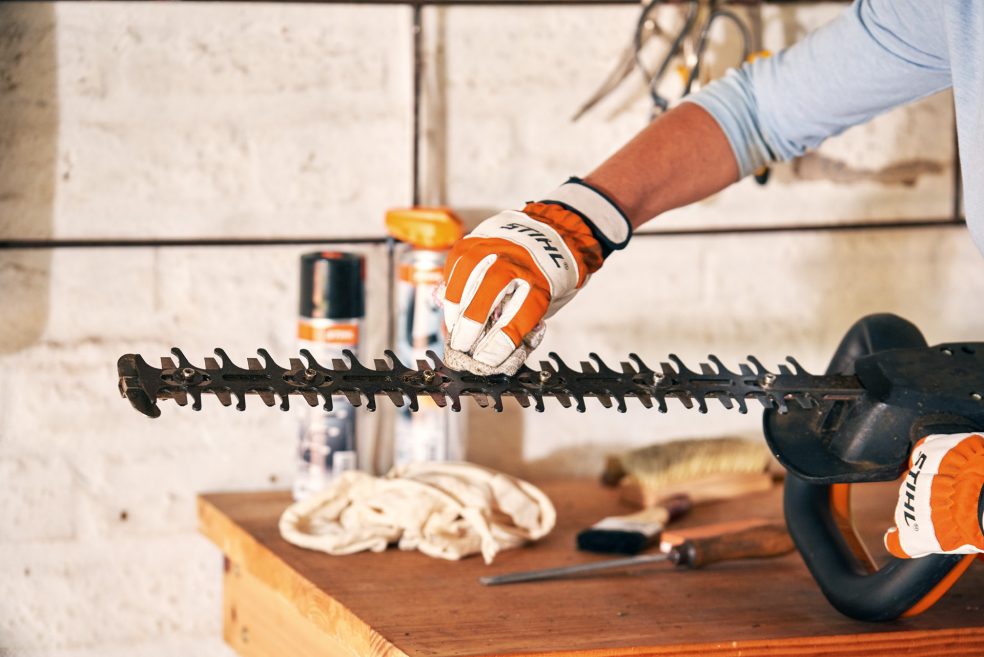 How to Sharpen A Hedge Timmer STIHL Hedge Trimmers STIHL USA