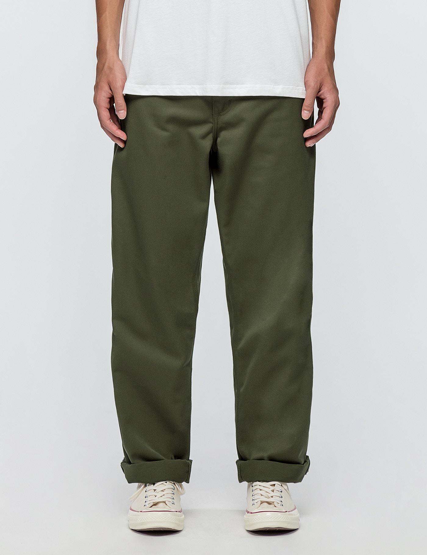 Lyst Carhartt Wip Simple Pants in Green for Men
