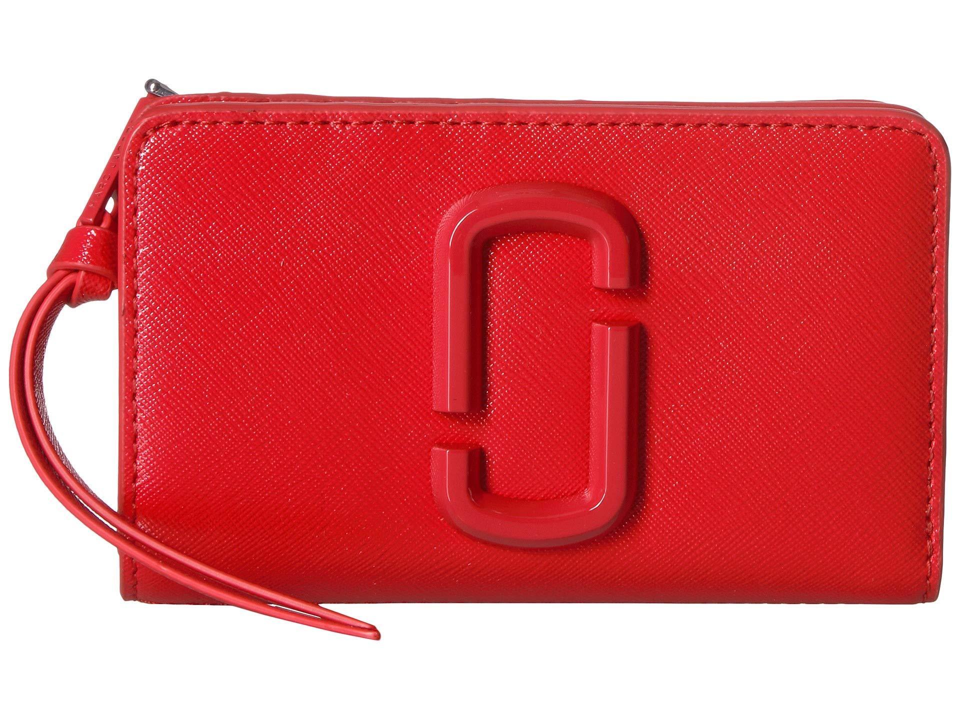 Marc Jacobs Snapshot Dtm Compact Wallet in Red Lyst