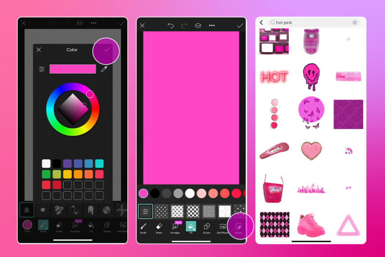 Hot pink color hex code, shades, and design ideas Picsart Blog