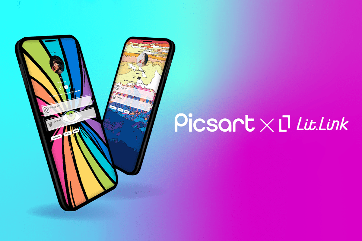 【Picsart X lit.linkコラボ】SNSのリンクをオシャレにまとめたい人必見！ Picsart Blog