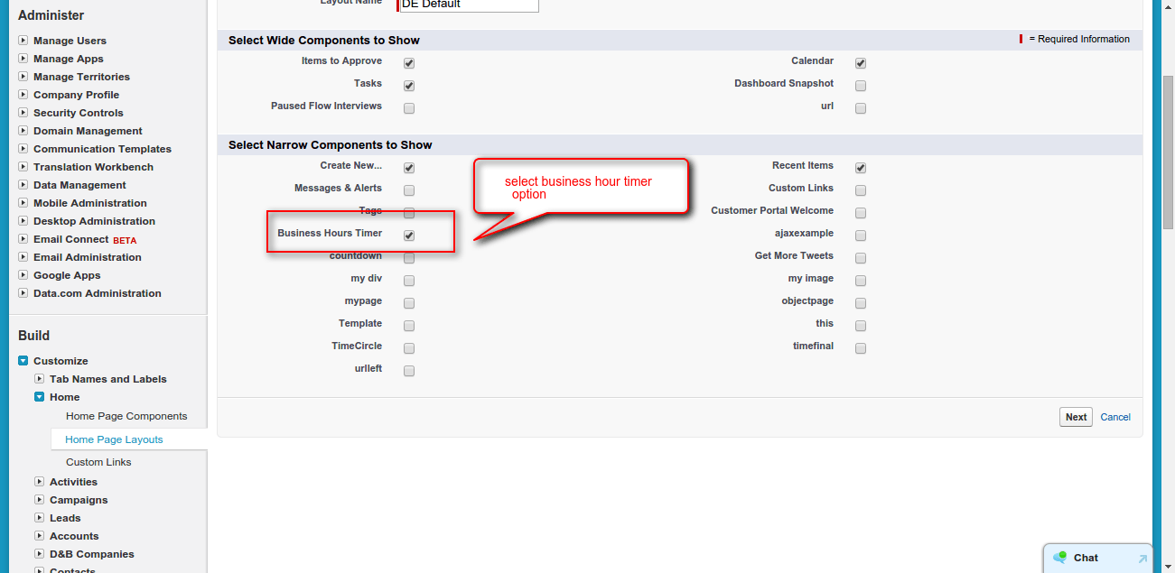 Salesforce Business Hour Countdown Timer