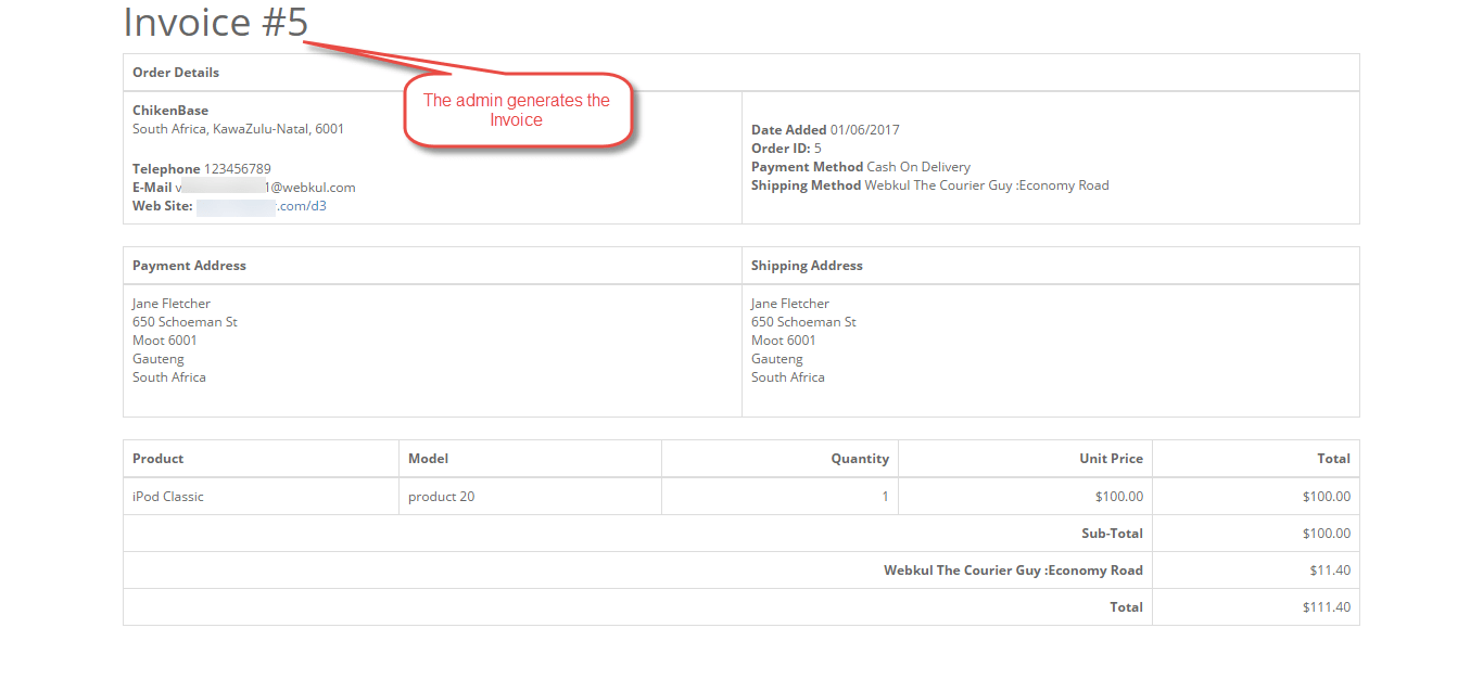 Opencart Courier Guy Shipping Extension Shipping Extension Opencart