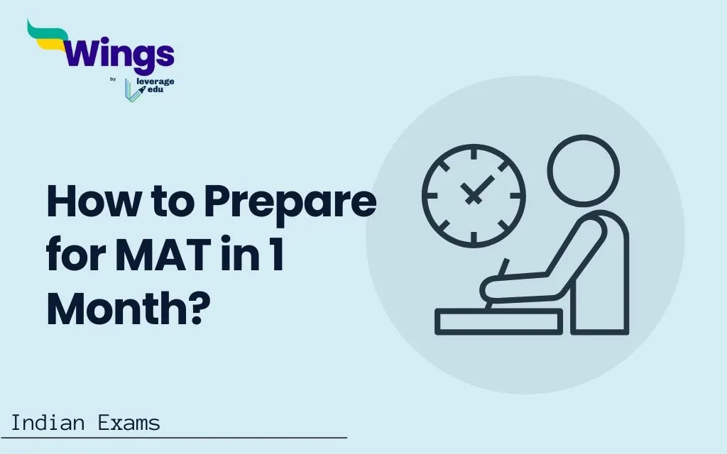How to Prepare for MAT in 1 Month? Find Study Plan followed by Prep