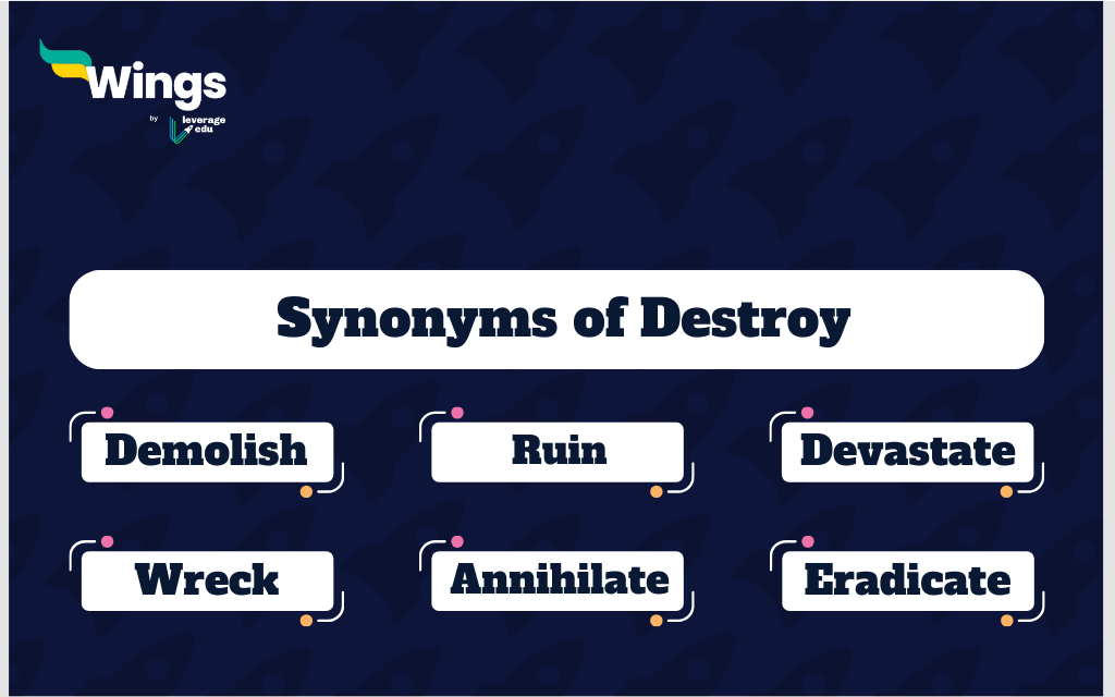 9+ Synonyms of Destroy, Meaning, Examples, Quizzes