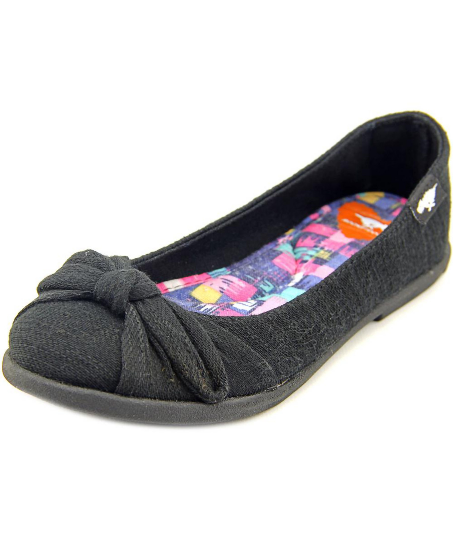 Rocket dog Jiggy Coast Round Toe Canvas Flats in Black Lyst