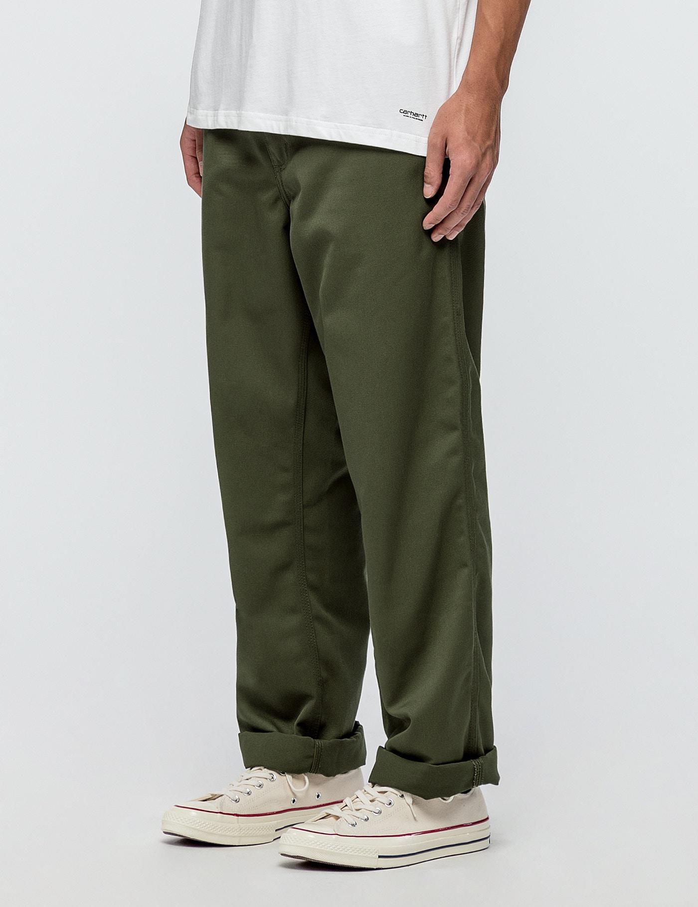 Lyst Carhartt Wip Simple Pants in Green for Men