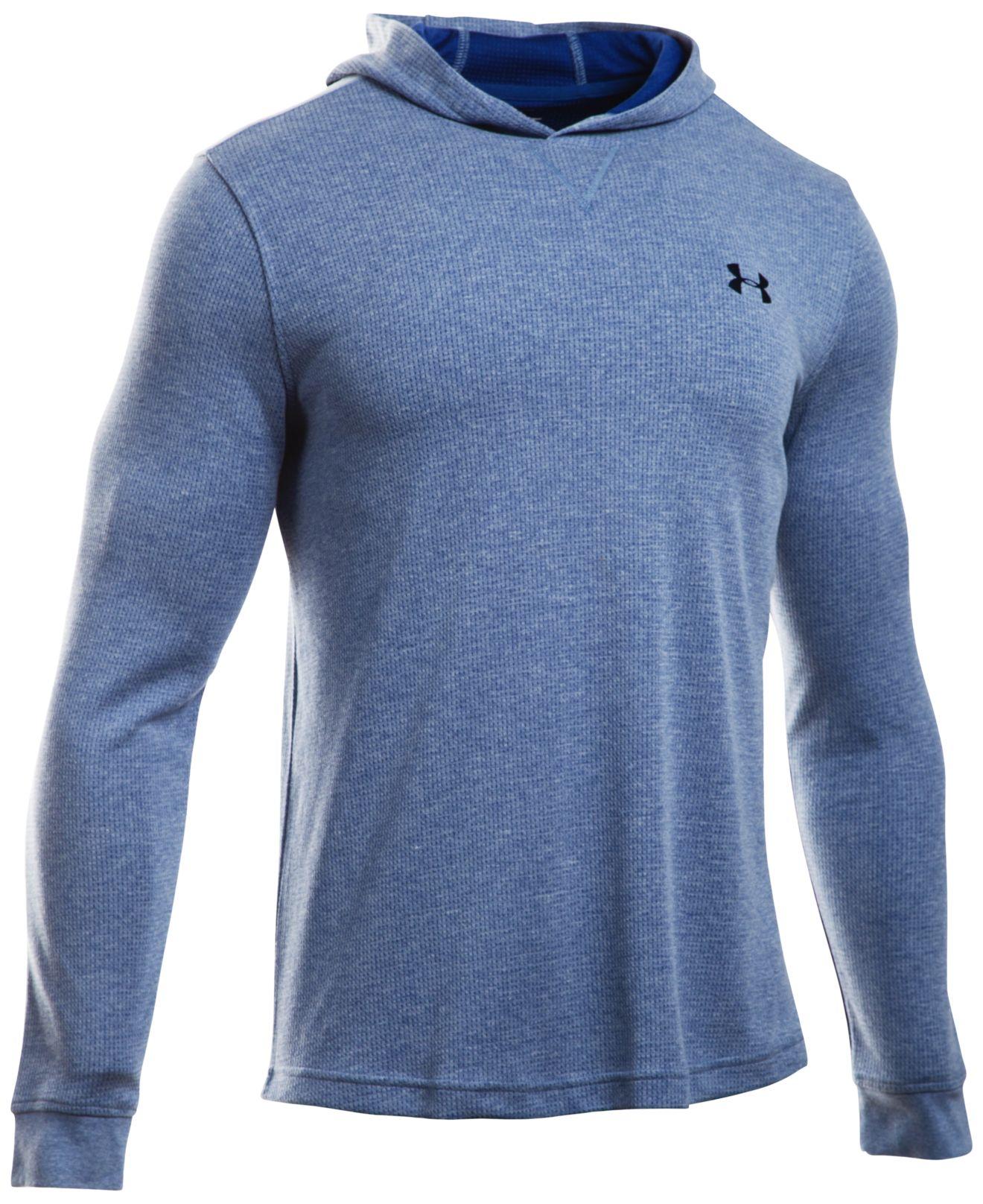 Lyst Under armour Men's Waffle Thermal Shirt in Blue for Men