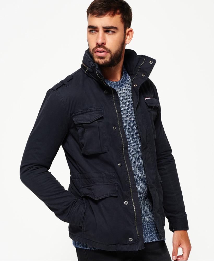 Lyst Superdry Rookie Heavy Weather Field Jacket in Blue for Men