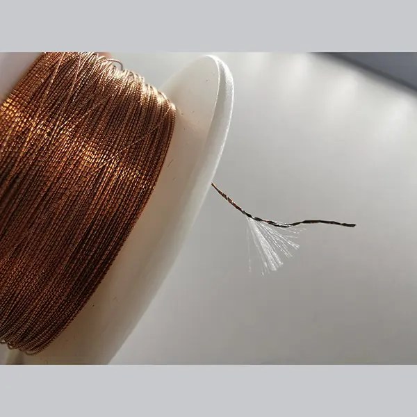 China copper metallized yarn manufacturers and suppliers 3L Tex