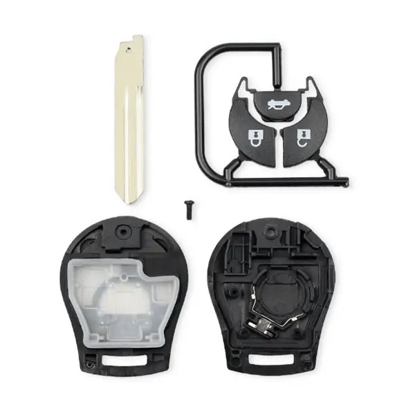 China Case Fob Remote Key Shell 2/3/4 Buttons For Nissan Cube Qashqai