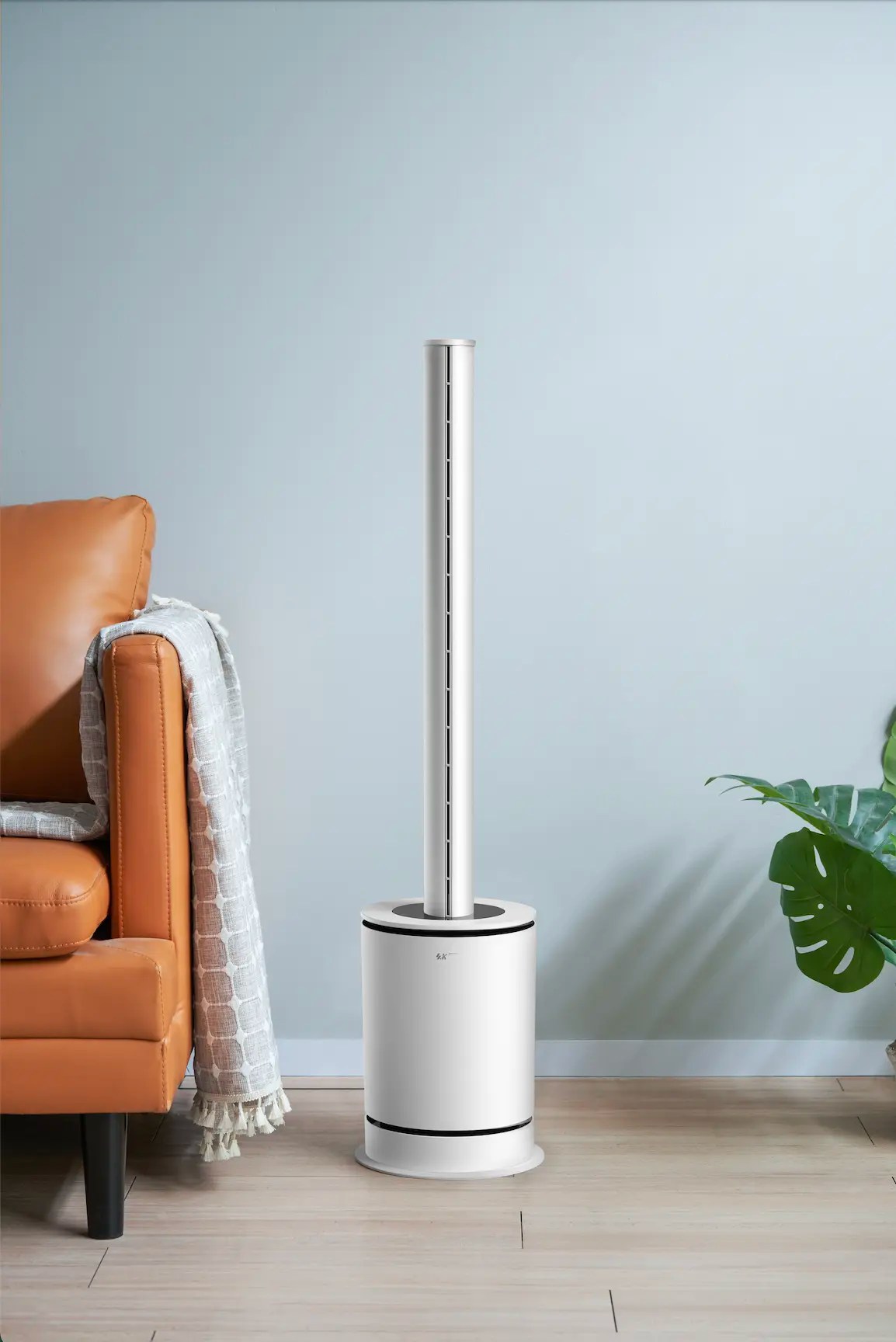 China Bladeless Fan With Heater And Air Purification Function, HEPA Filter Oscillation Tower Fan