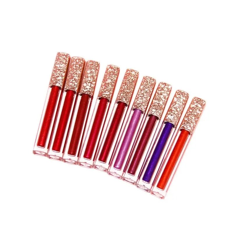 China Private Label Metallic Shimmer Lipgloss Vegan Cosmetics