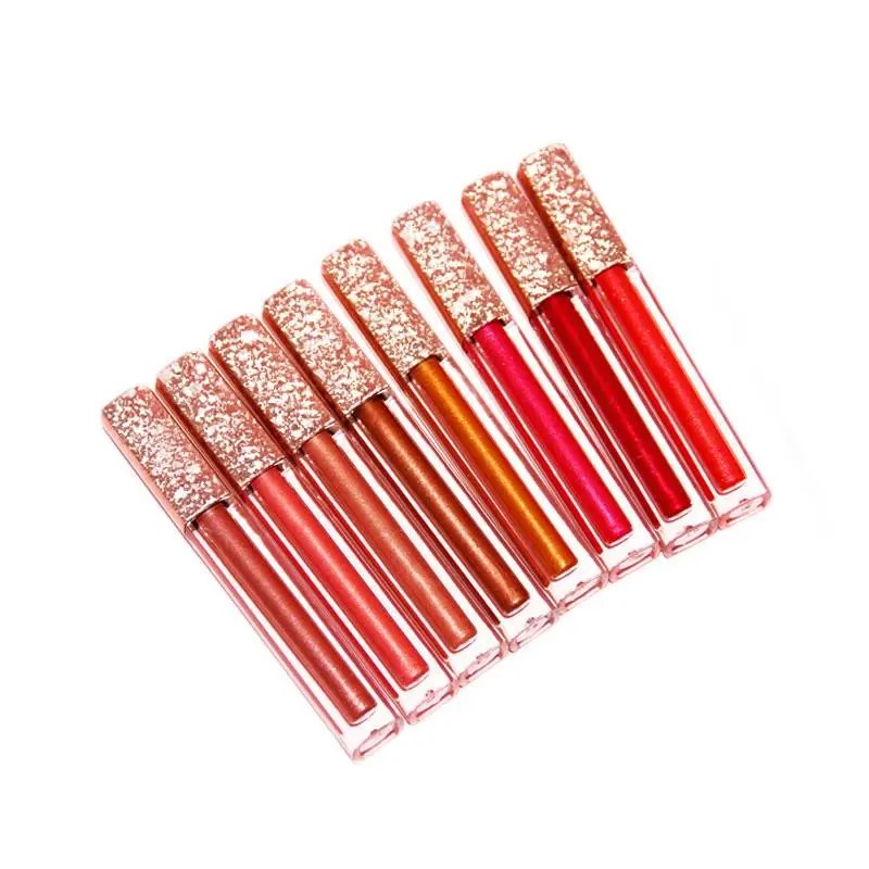China Private Label Metallic Shimmer Lipgloss Vegan Cosmetics