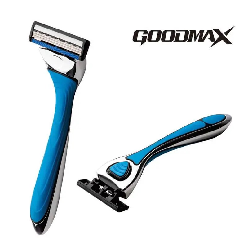China GoodMax Changeable Men Triple Blade Disposable Shavers metal
