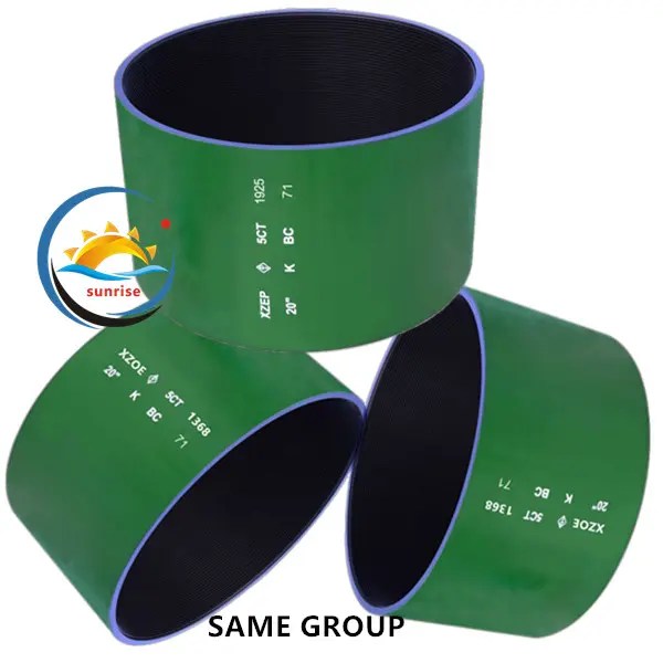 20″K55 BTC API 5CT 5B CASING COUPLINGS PIPE COUPLINGS factory and