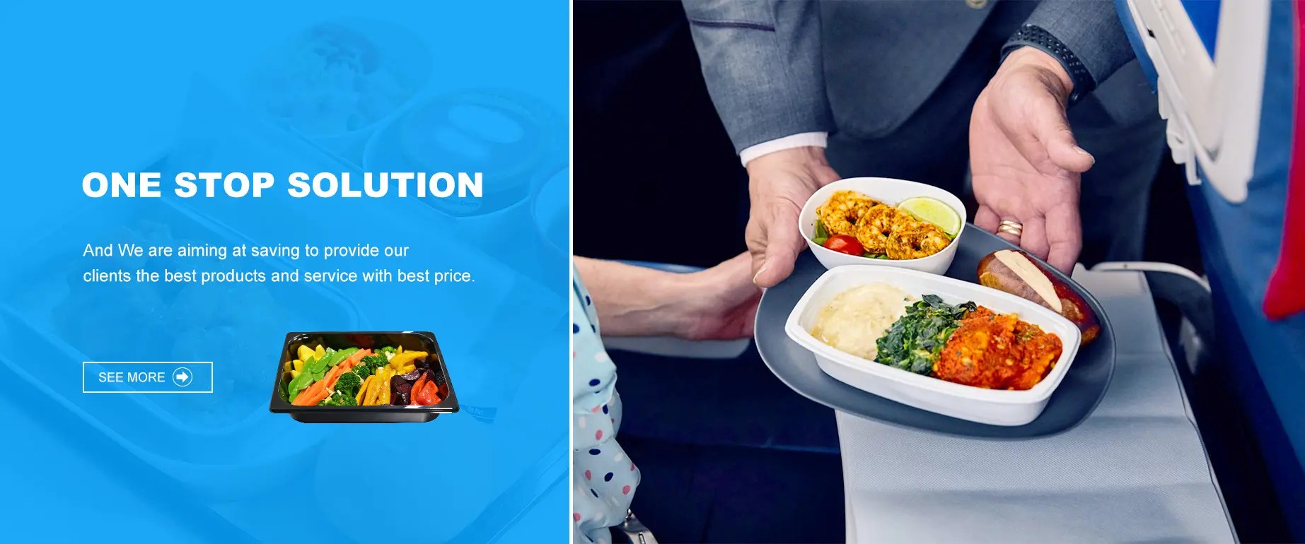 CPET Tray, Airline Serving Tray, CPET Airline tray Taiyi