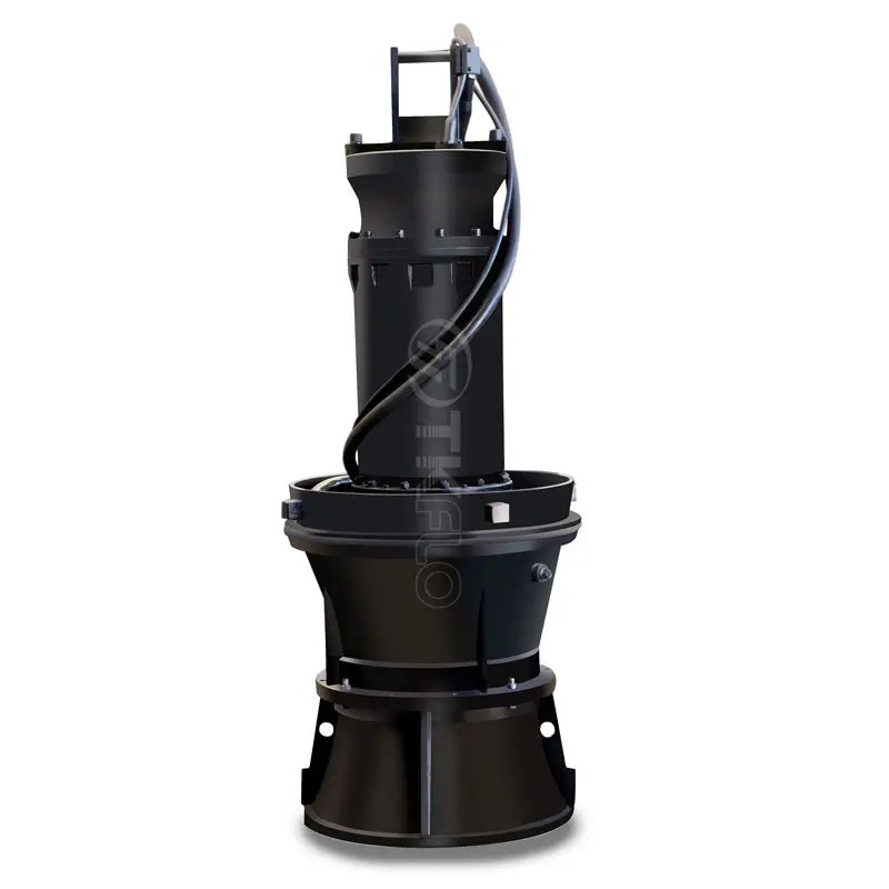 China MVS Vertical Axial flow and Mixed flow submersible sewage pump