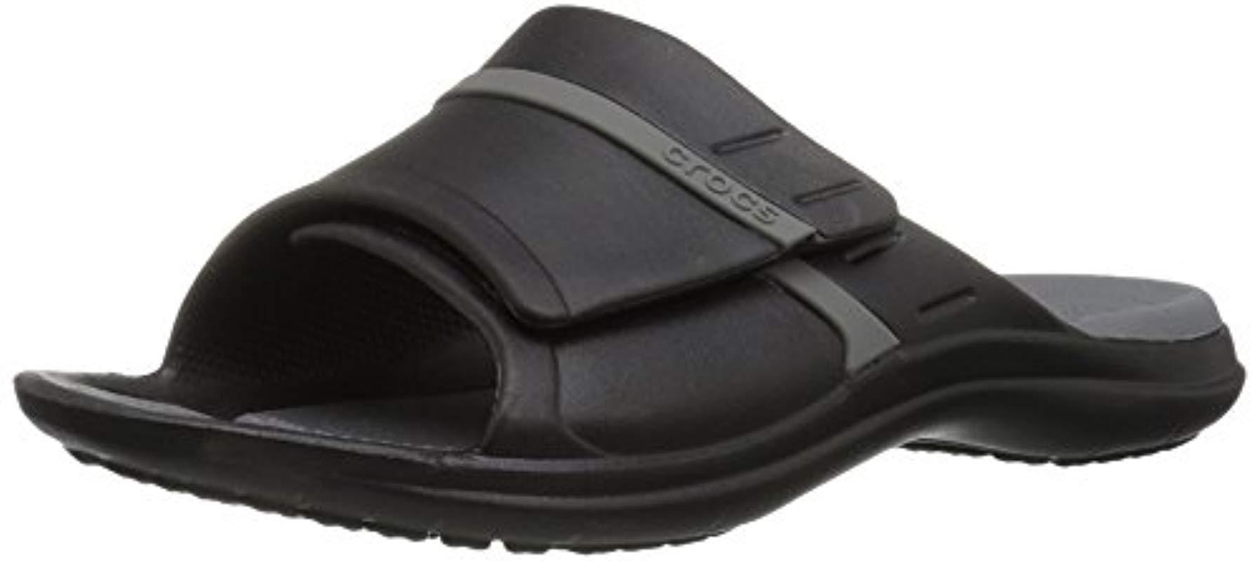 Crocs™ Modi Sport Slide Sandal in Black Lyst